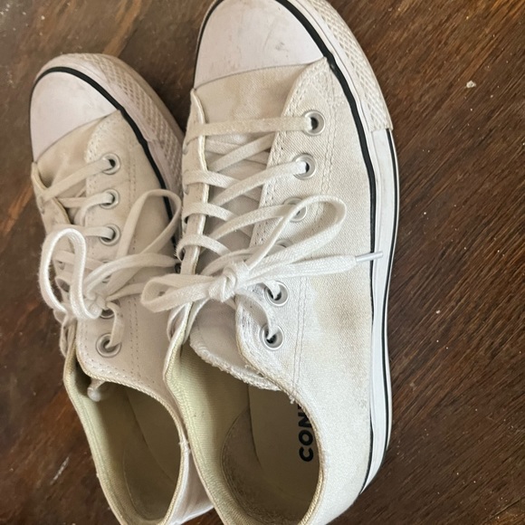 White platform converse - Picture 2 of 2